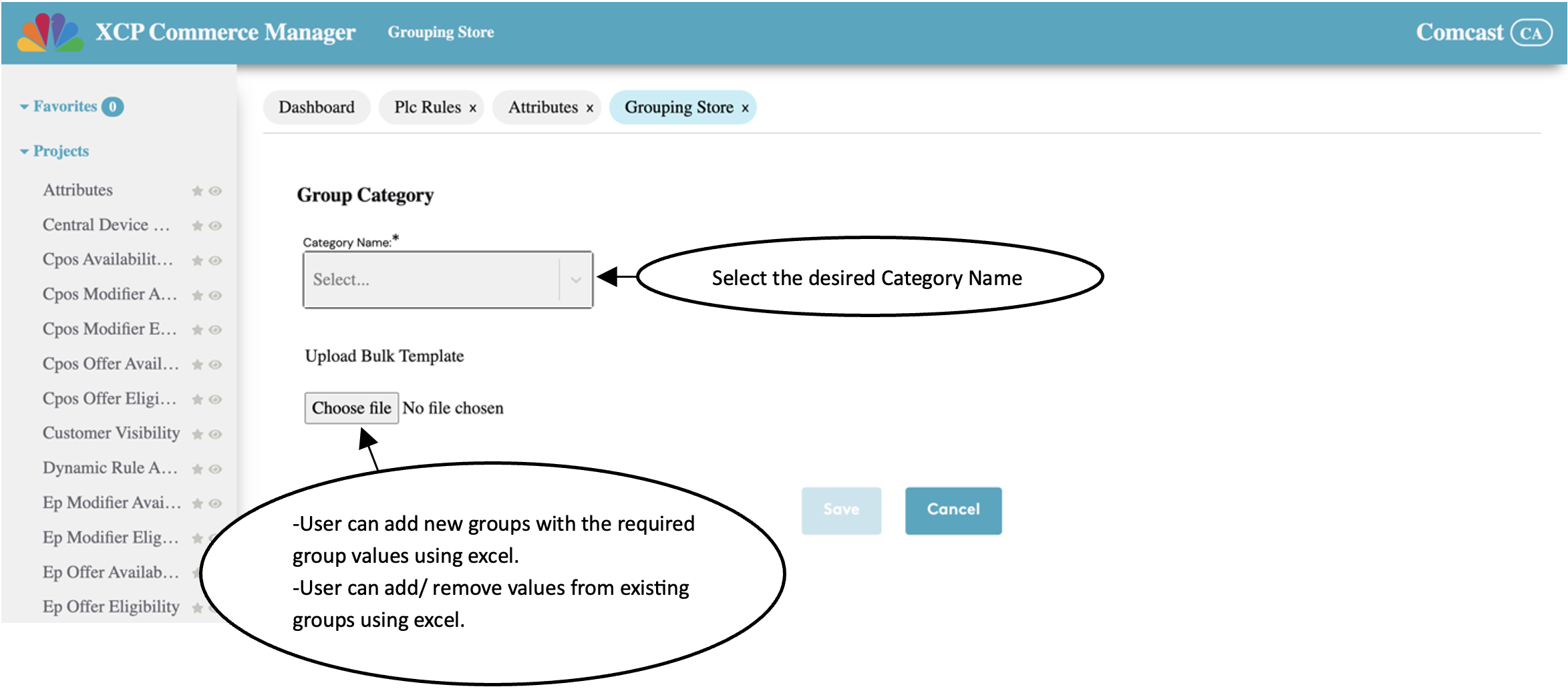 Existing Group
