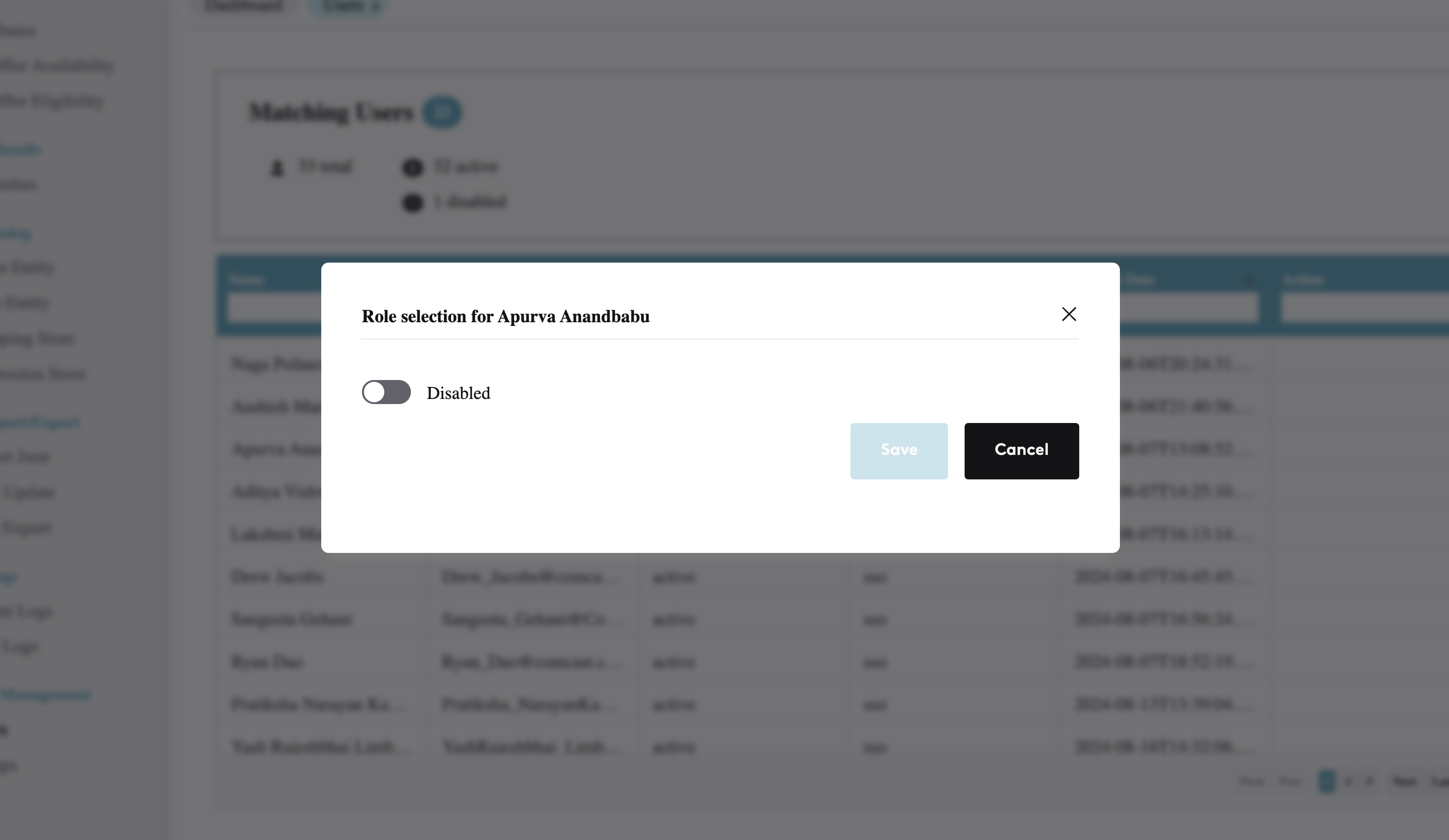 User Dashboard Read 